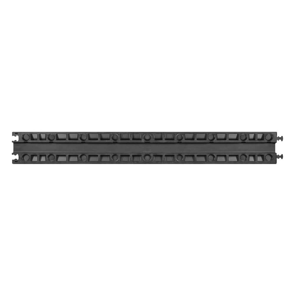 Kabelbrücke Defender XPRESS 40, 1 Kanal Drop-over, schwarz, 100,5 x 12,5 x 2 cm-1
