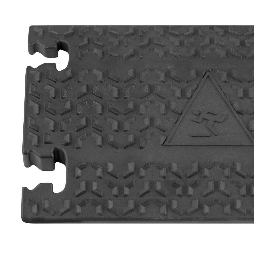 Kabelbrücke Defender XPRESS 40, 1 Kanal Drop-over, schwarz, 100,5 x 12,5 x 2 cm-4