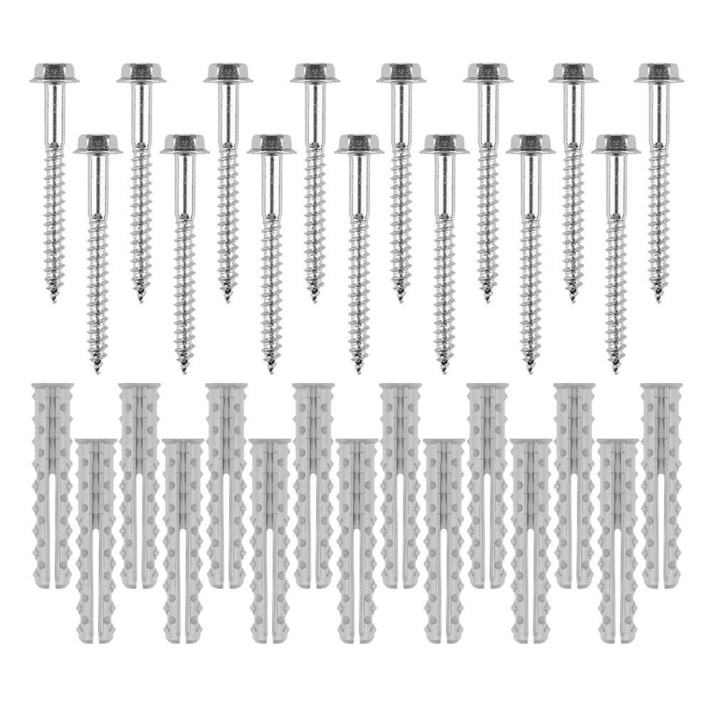 BIGPACK Sperrpfosten FLEX 3, 5 Stück, rot/weiß, zum Aufdübeln, 75 cm-2