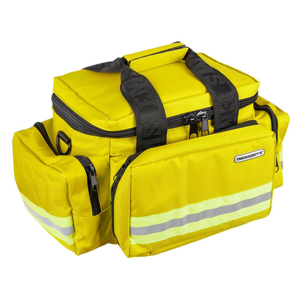 ELITE BAGS Notfall-Tragetasche groß, gelb, mit Reflexstreifen, 44 x 27 x 25 cm-0