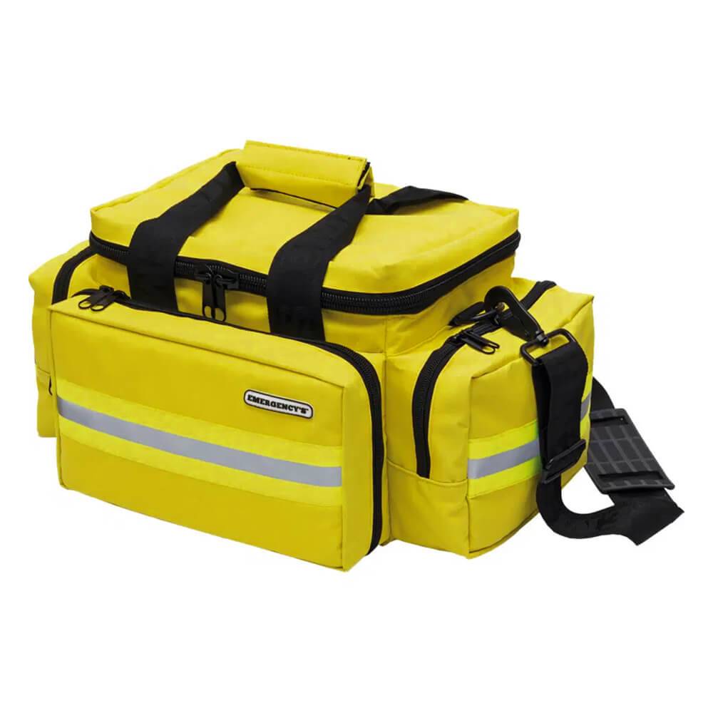 ELITE BAGS Notfall-Tragetasche groß, gelb, mit Reflexstreifen, 44 x 27 x 25 cm-1