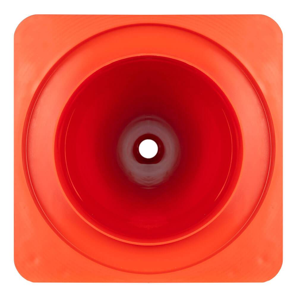10 Stück Leitkegel, rot tagesleuchtend/weiß, Weich-PVC, 75 cm, 3,1 kg-4