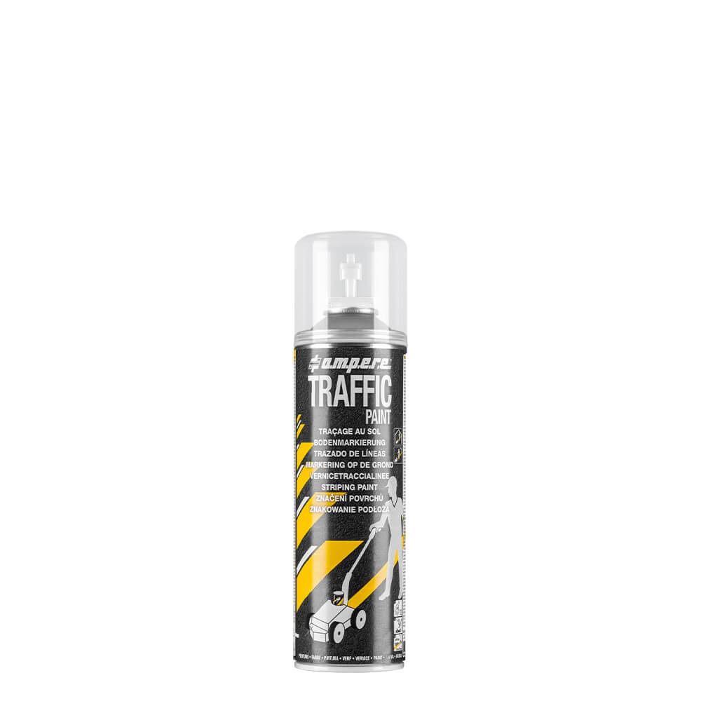 12 Dosen Bodenmarkierungsfarbe AMPERE TRAFFIC PAINT, Farbe: weiß-1