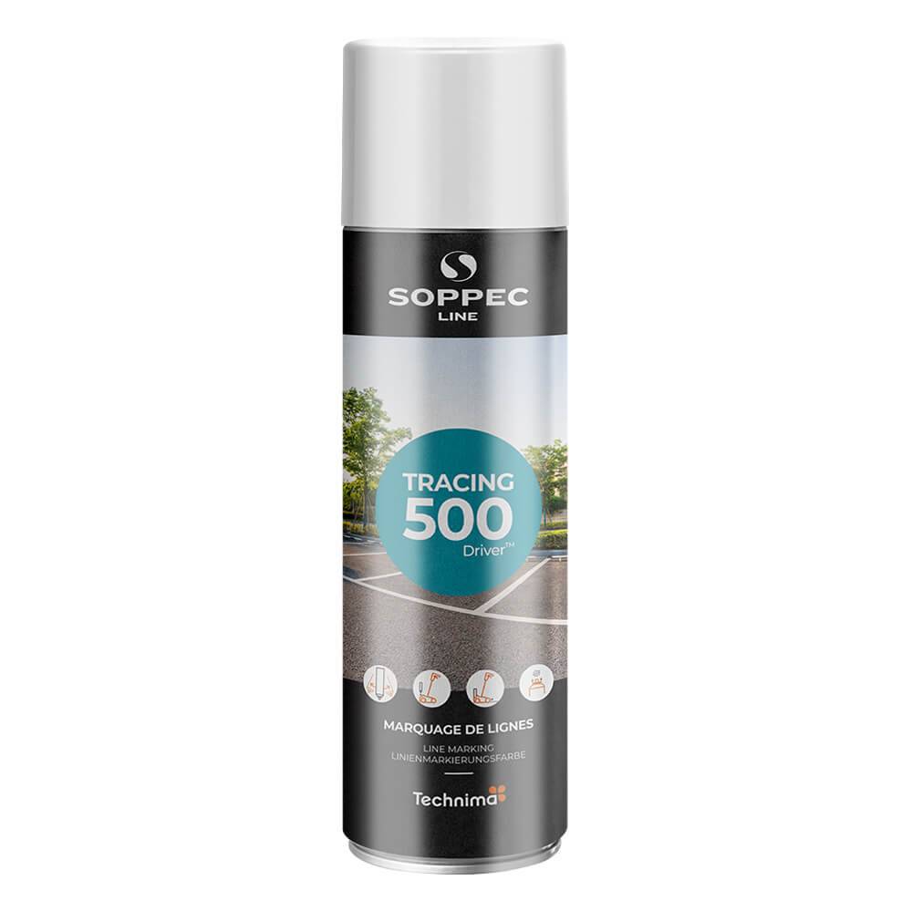 12 Dosen SOPPEC Bodenmarkierfarbe TRACING, weiß, 500 ml Spraydose-3