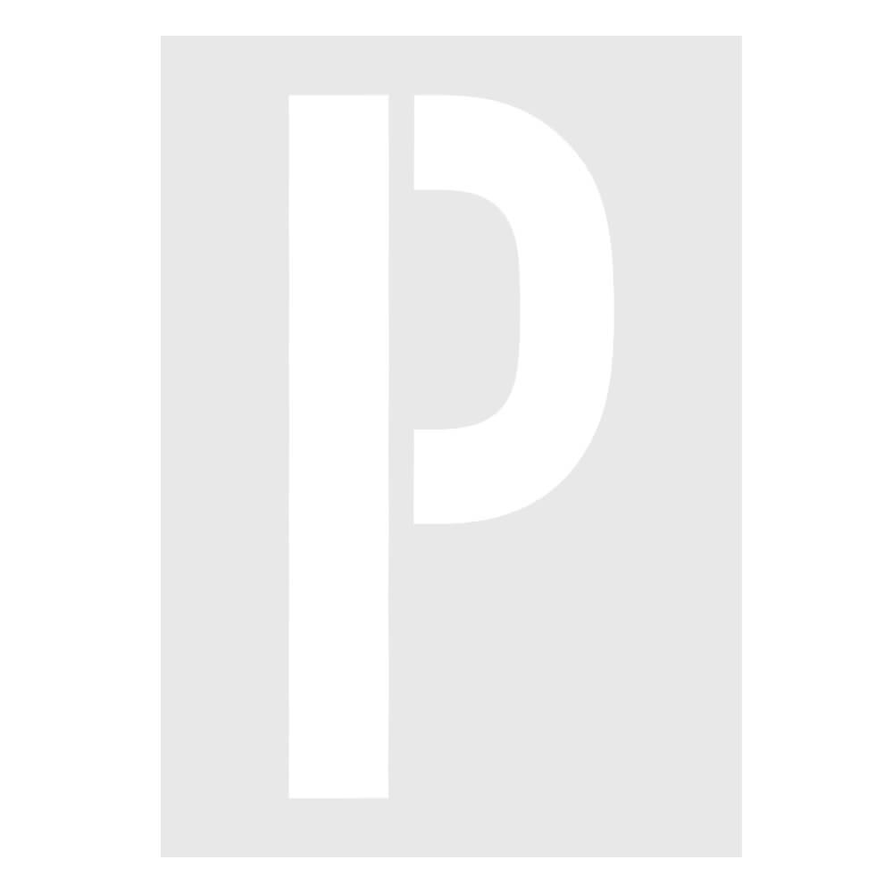 Schablonen-Set Parkplatz, P und Zahlen, 4-teilig, Kunststoff, wiederverwendbar-2