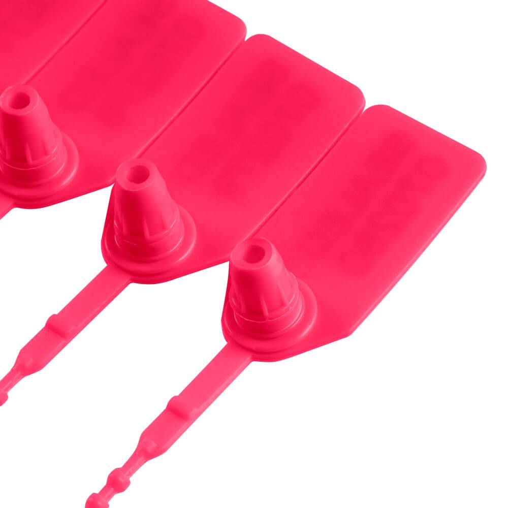 TMS SHORT SEAL APS 250, Durchziehplombe, rot, PP, Ø 2,8 mm, 25 cm, 1000 Stück-4