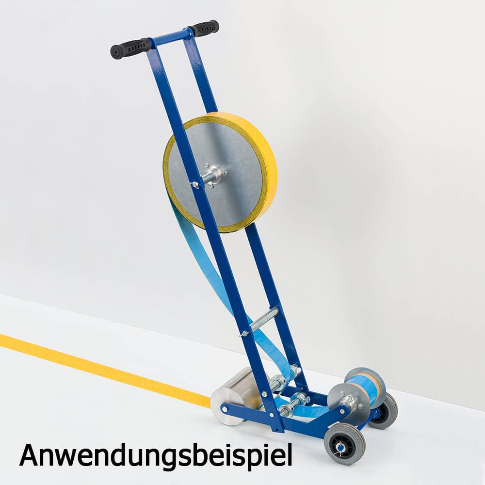 Bodenmarkierung Extern antirutsch, retroreflektierend, gelb, 5 cm, 50 m/Rolle-4