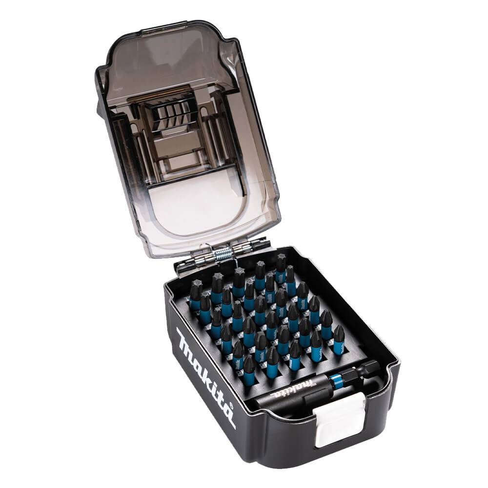 Makita Impact Black-Bit-Set E-03084, 31-teilig, S2-Spezialstahl, in Akku-Box-0