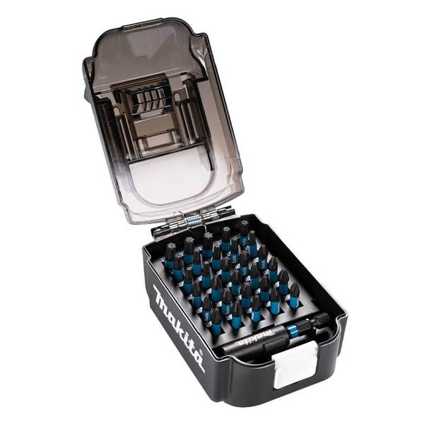 Makita Impact Black-Bit-Set E-03084, 31-teilig, S2-Spezialstahl, in Akku-Box