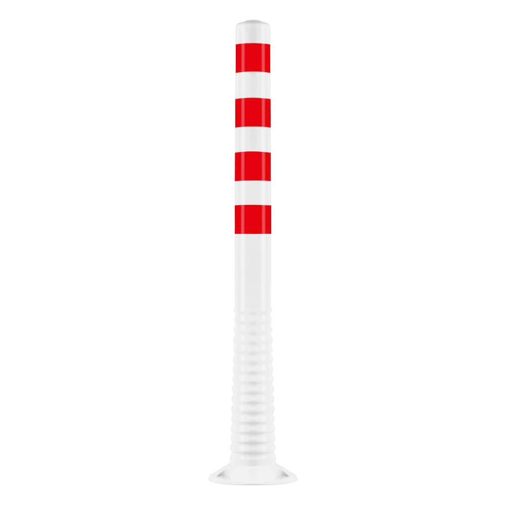 BIGPACK Sperrpfosten FLEX 3, 5 Stück, rot/weiß, zum Aufdübeln, 100 cm-1