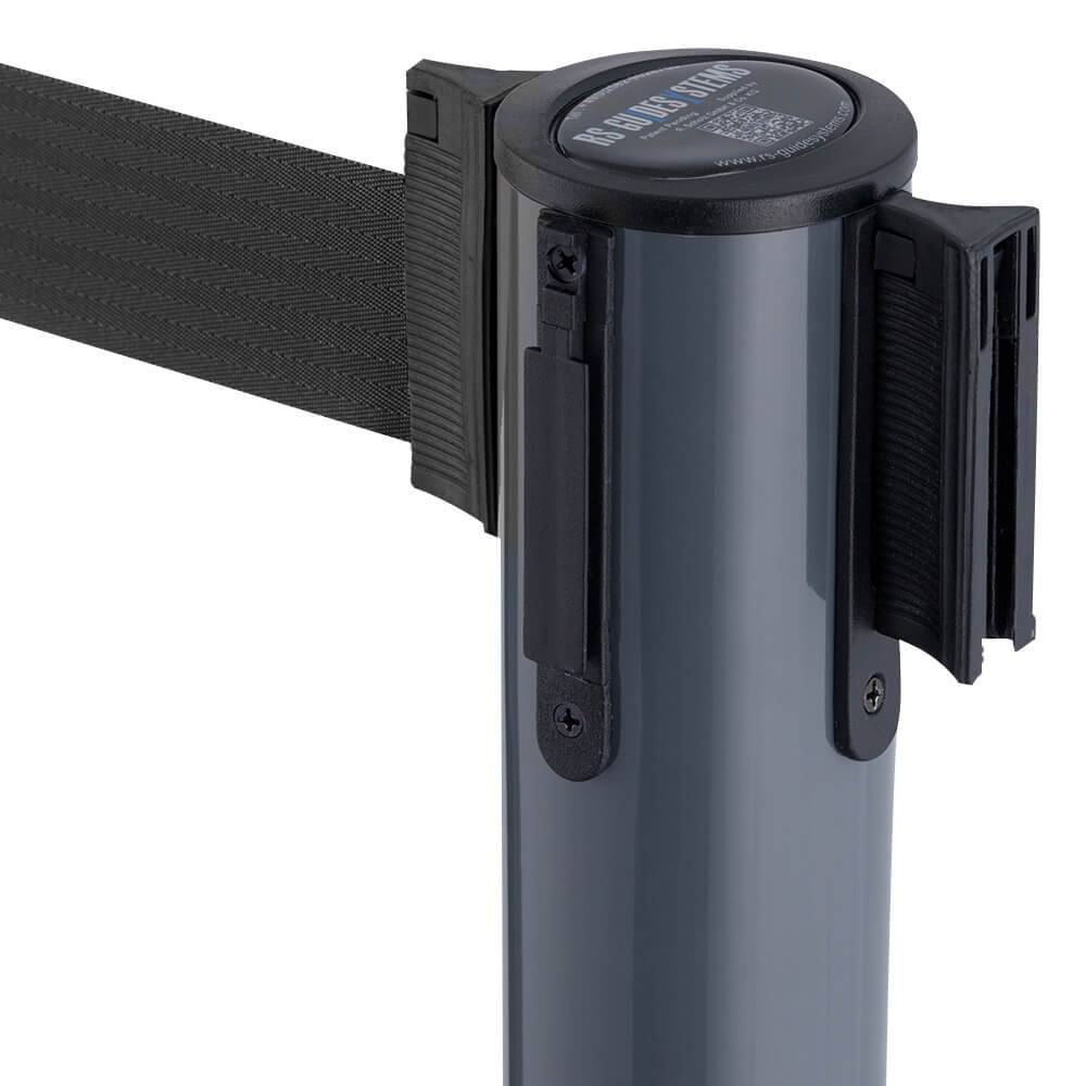RS-GUIDESYSTEMS Gurtpfosten, innen, anthrazit, schwarz, 2,3 m-2