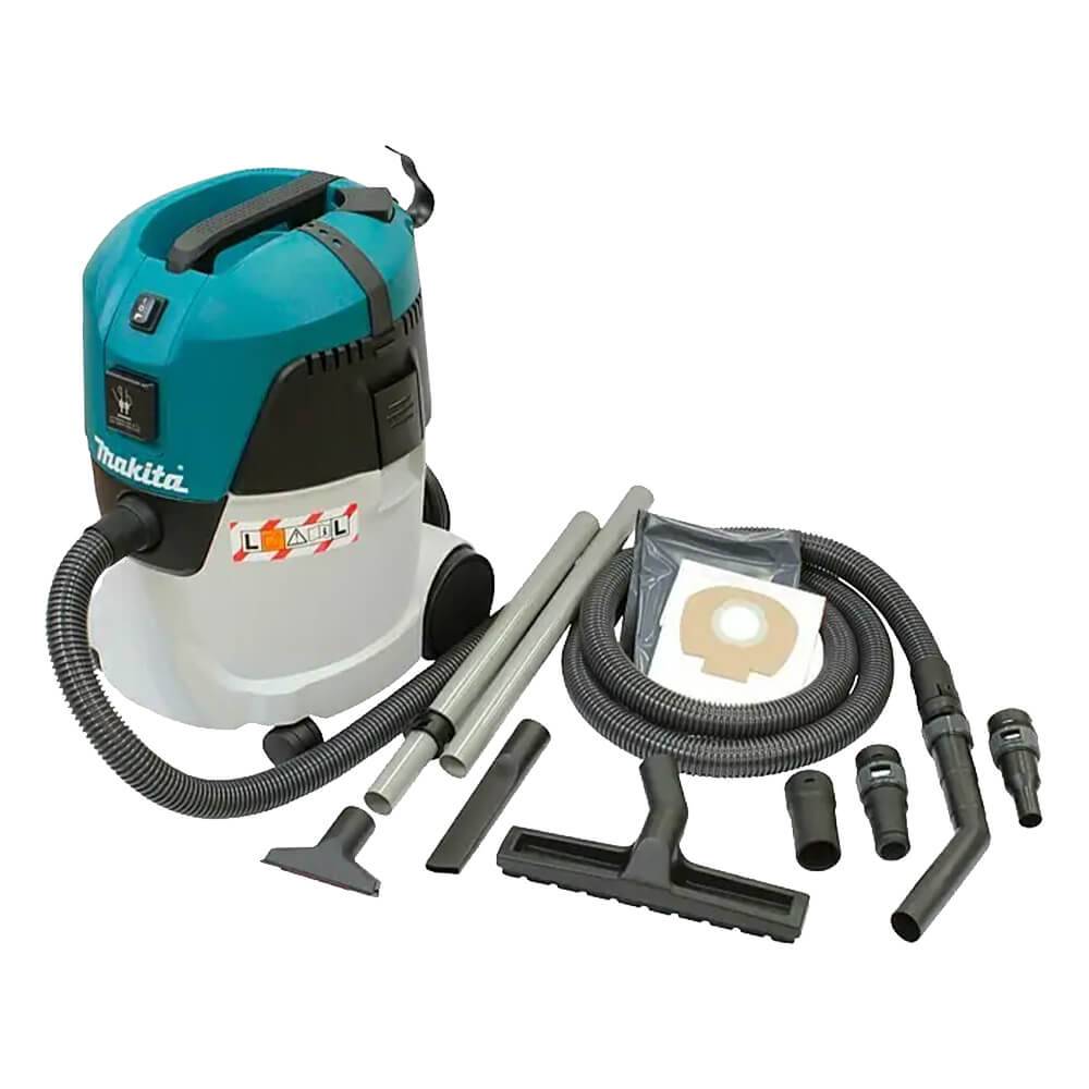 Makita Nass-/Trockensauger VC2512L, 1000 W, 25 L Volumen, 39 x 39 x 53 cm-1