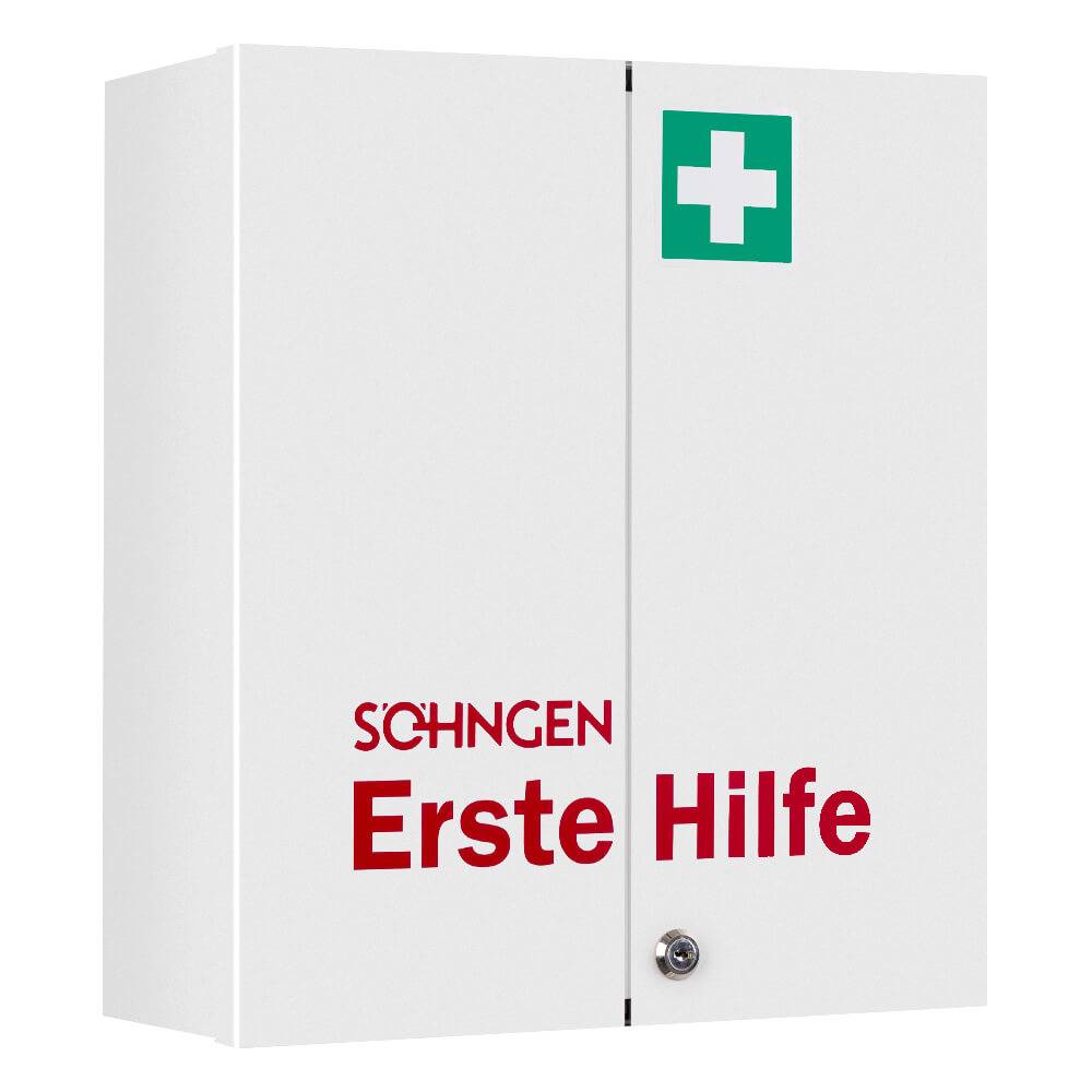 SÖHNGEN Verbandschrank Hamburg-Rom, weiß, Stahlblech, 40,4 x 17 x 46,2 cm, leer-0