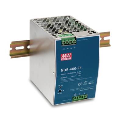Meanwell TS-35 Hutschienennetzteil NDR-480-24 24V Gebäudeautomation-0