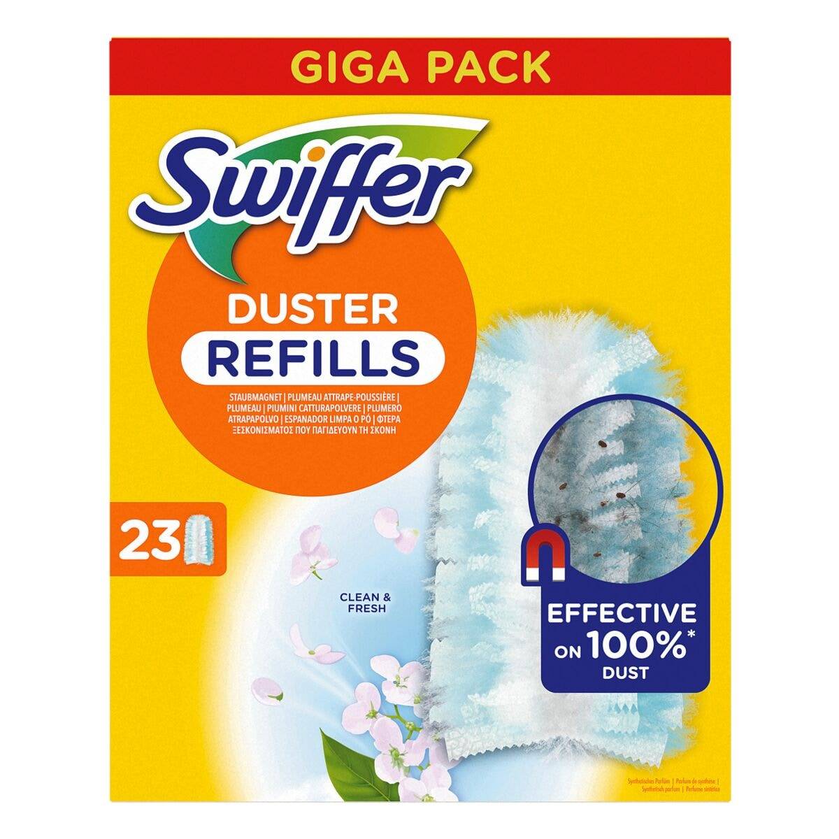 Swiffer DUSTER REFILLS GIGA PACK - 23 Staubfangtücher 8700216711135-3