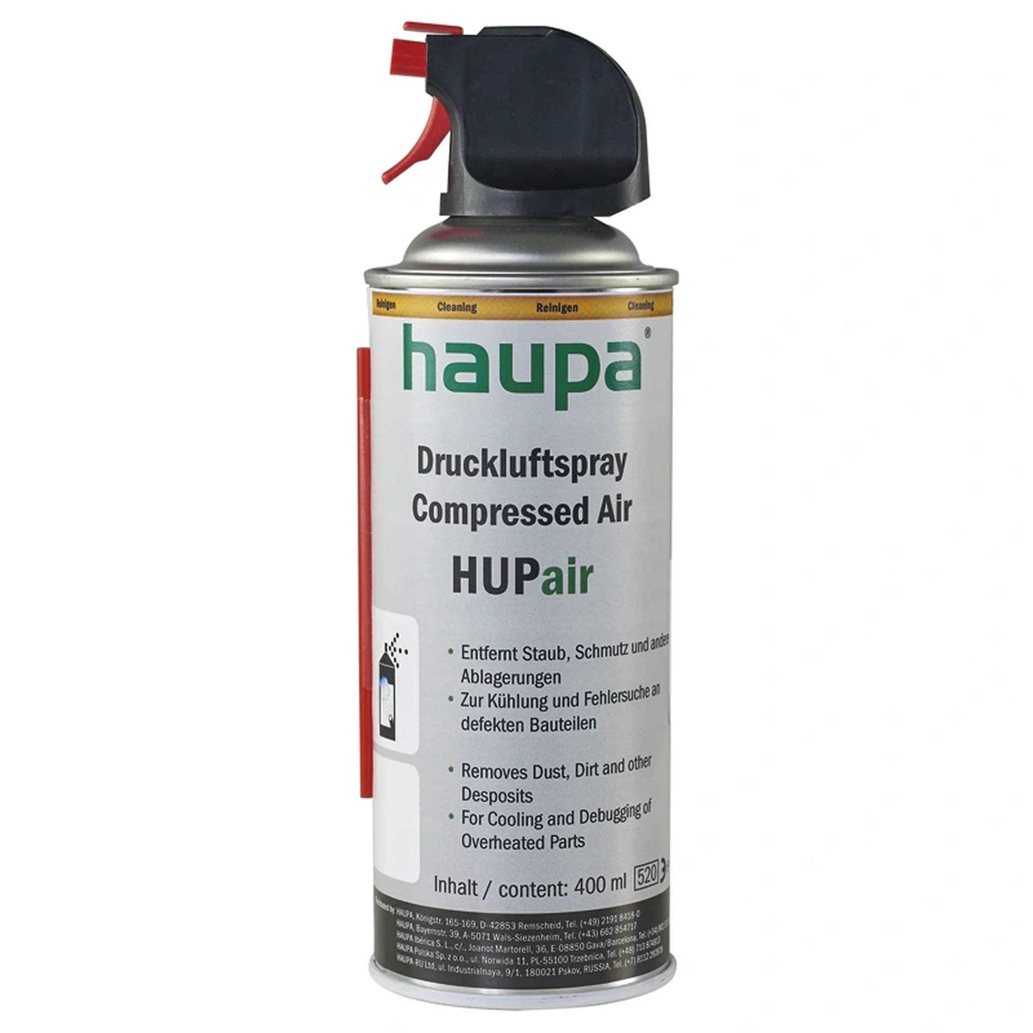 HAUPA Druckluft-Spray, HUPair, Aerosol, 400 ml, 1 Stk.-0