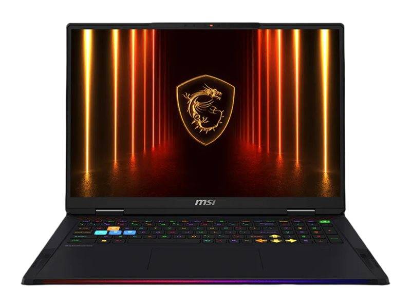 MSI Raider A18 HX A9WIG-263 - AMD Ryzen 9 9955HX3D - Win 11 Home - GeForce RTX 5080 - 32 GB RAM - 2 TB SSD NVMe - 45.7-0