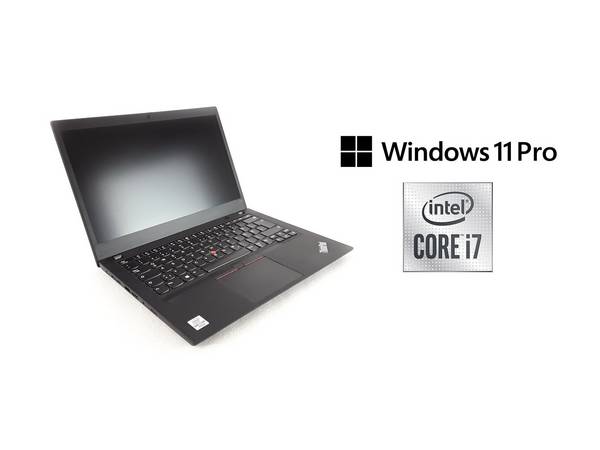 Lenovo ThinkPad T14 Gen1 14" FHD i7-10610U 16GB DDR4 256GB NVMe SSD Webcam Win11Pro - Refurbished A-