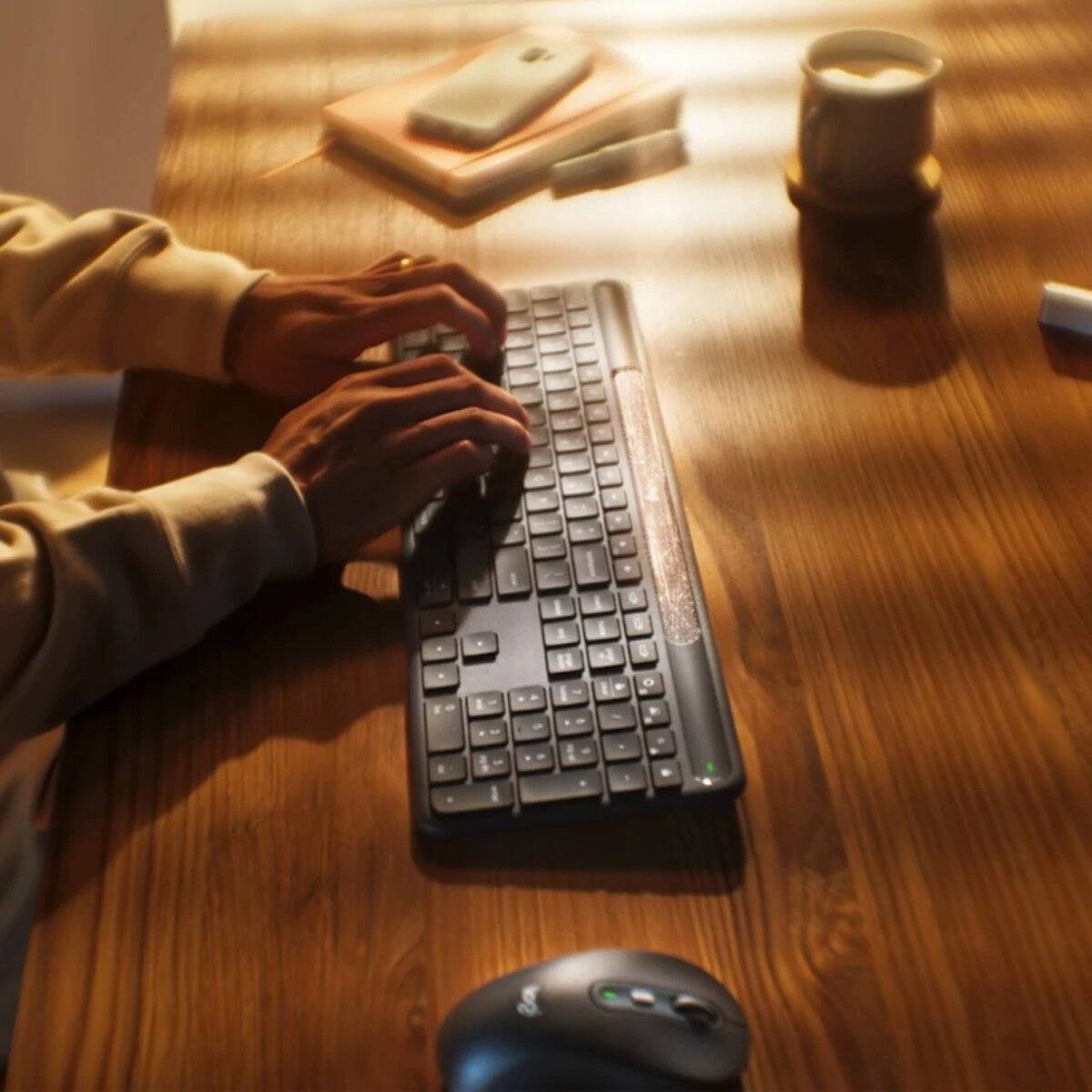 Logitech Signature Slim Solar+ K980 for Business - TL: Deutsch, QWERTZ-2