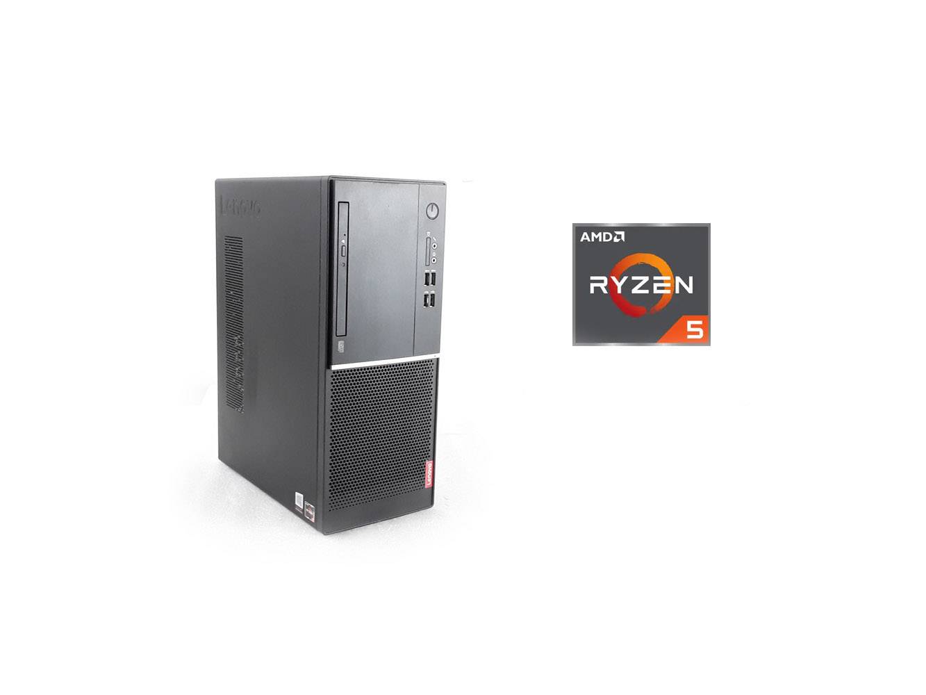 Lenovo ThinkCentre V530 Ryzen 5 2400G 8GB RAM 256GB NvMe Win11Pro DvDRW - Refurbished A--0
