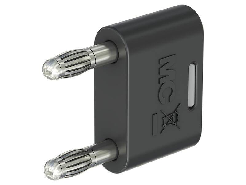 Stäubli KS-4N-19 Verbindungsstecker mit federnder MULTILAM schwarz-0