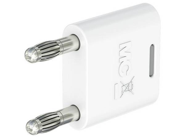 Stäubli KS2-4N-19 Verbindungsstecker mit federnder MULTILAM weiß