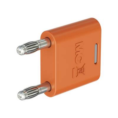 Stäubli KS2-4N-19 Verbindungsstecker mit federnder MULTILAM orange-0
