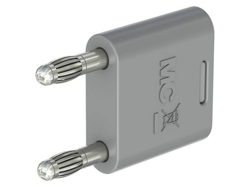 Stäubli KS2-4N-19 Verbindungsstecker mit federnder MULTILAM grau-0