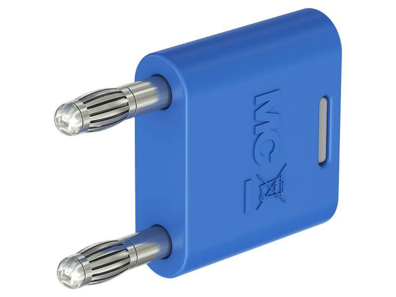 Stäubli KS2-4N-19 Verbindungsstecker mit federnder MULTILAM blau-0