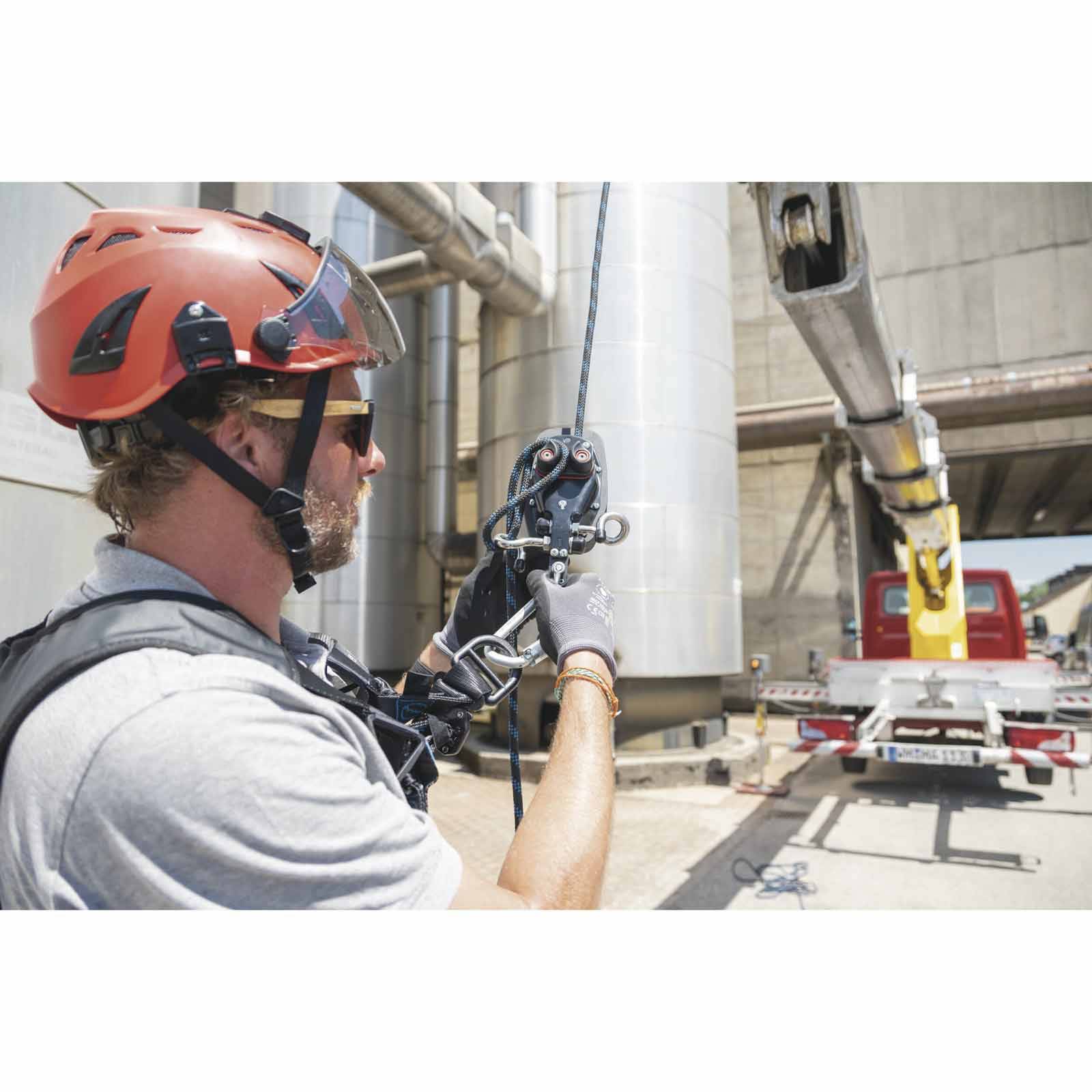 Zarges Fall Protection Rettungsgerät Liberex mit hoher Nutzlast von 280kg Länge 100,0m-1