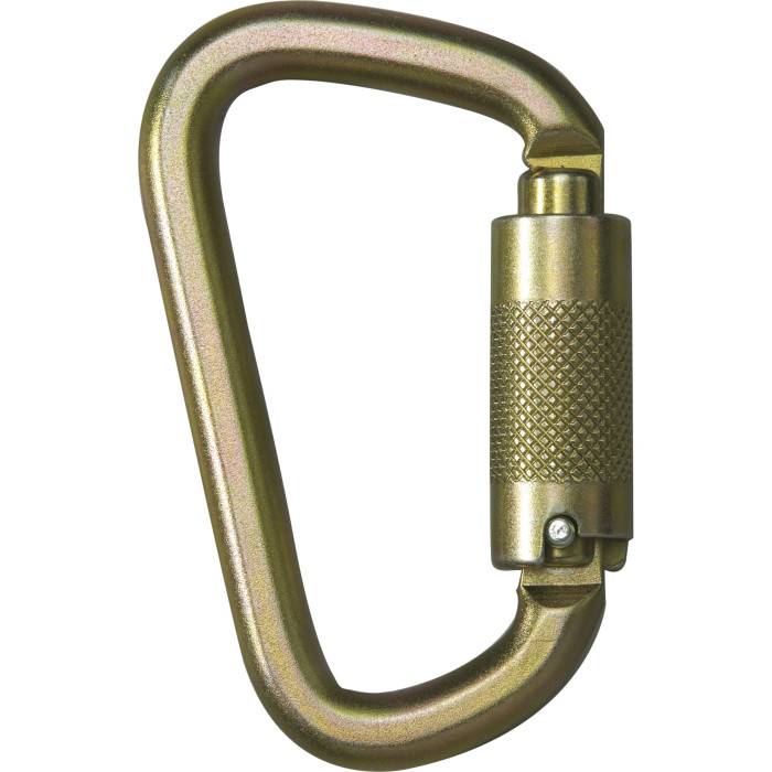 Zarges Fall Protection Karabiner Edelstahl D-Form-0