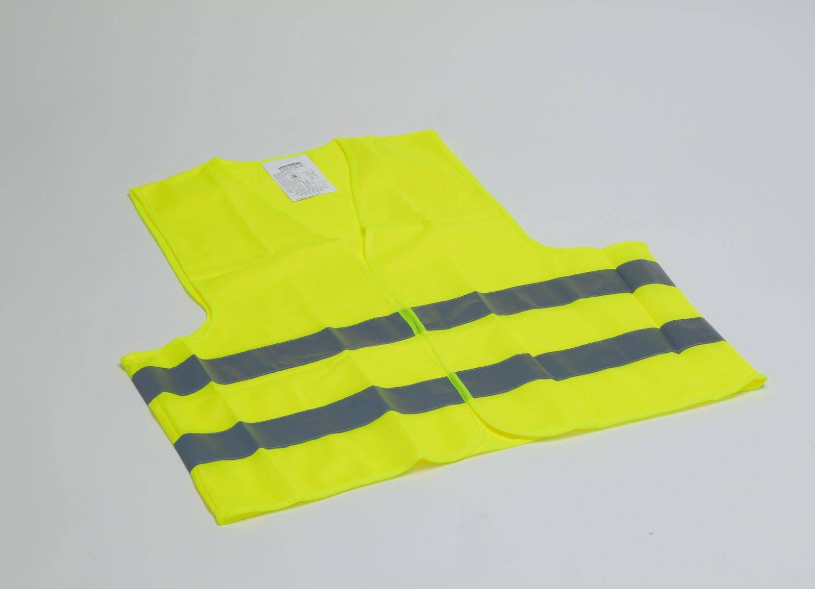 Pannen-Warnwesten - Klettverschluß - gelb.-0