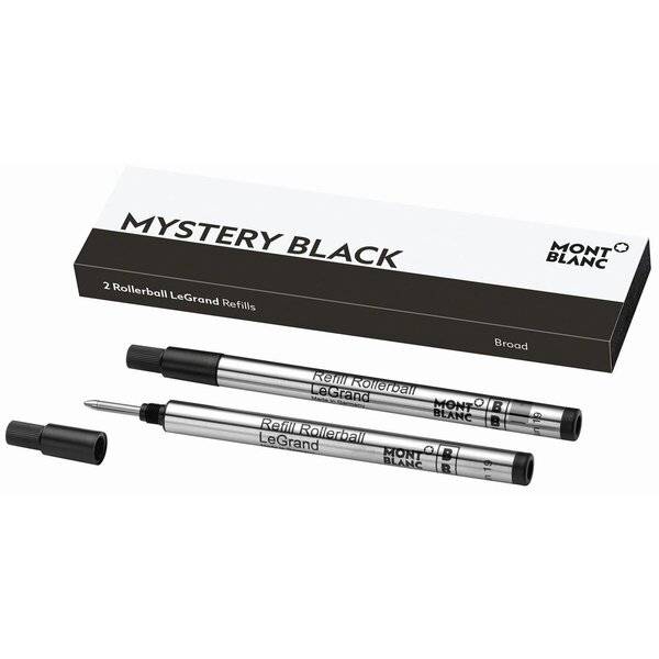 MONTBLANC - LeGrand B Mystery Black Tintenrollerminen schwarz 0.8 mm 2 St.