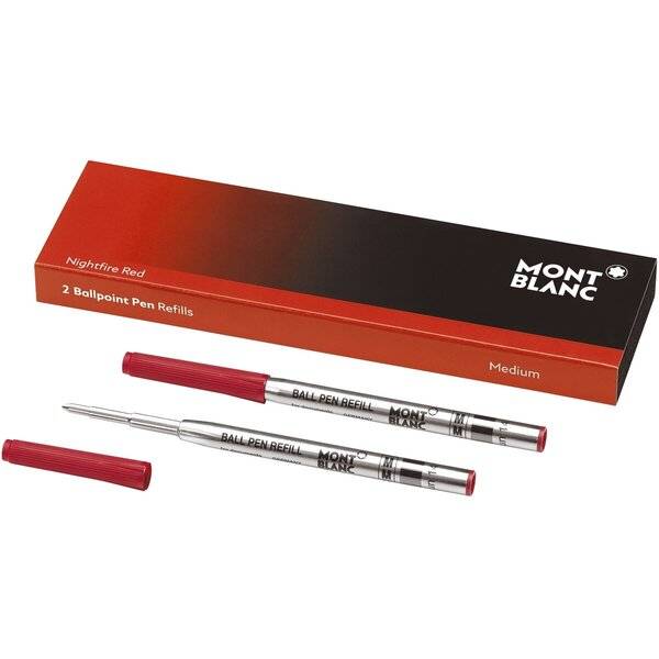 Kugelschreibermine - M 2 Minen nightfire red.-0