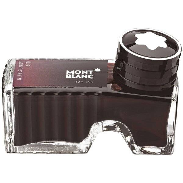 Tinte - 60 ml Glasflacon burgundy red.-0