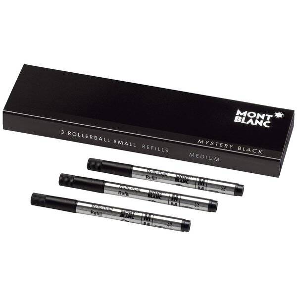 MONTBLANC - Rollerball-Mine Gelschreibermine schwarz 1.0 mm 3 St.