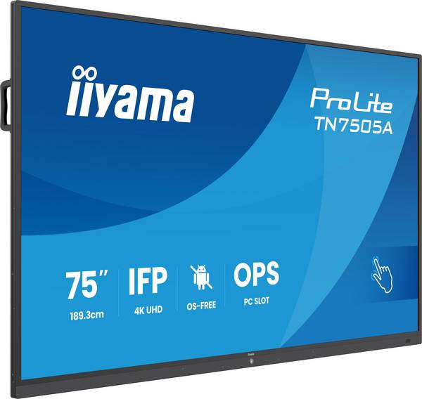 iiyama 75" IFP OS-Free 40-Points DeepContrast+ Flachbildschirm TFT/LCD IPS