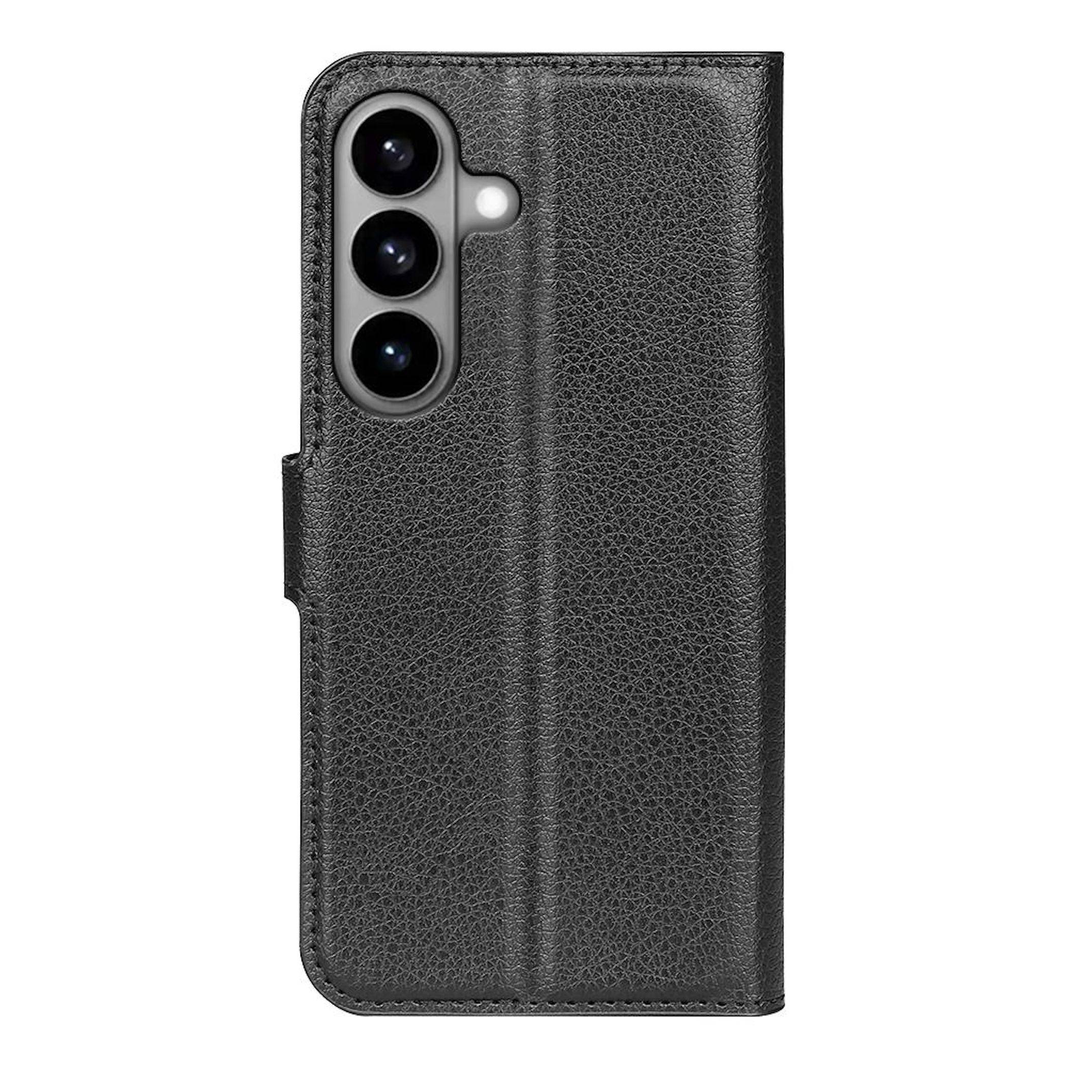 Handy Hülle + Schutzglas für Samsung Galaxy S26 Klapphülle 9H Kunstleder Flip-4