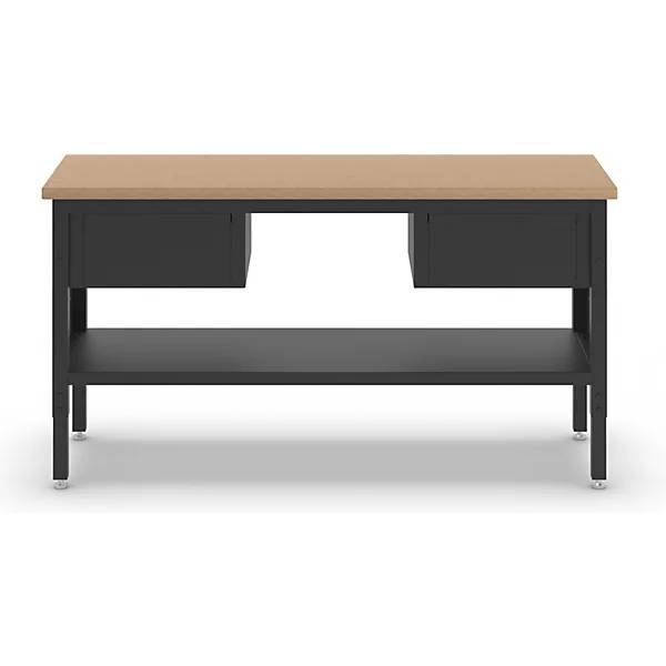 Werkbank BLACKLINE mit 2 Einzelschubladen Plattenbreite 1829 mm. Simon Evers & CO. GmbH 84577649-3