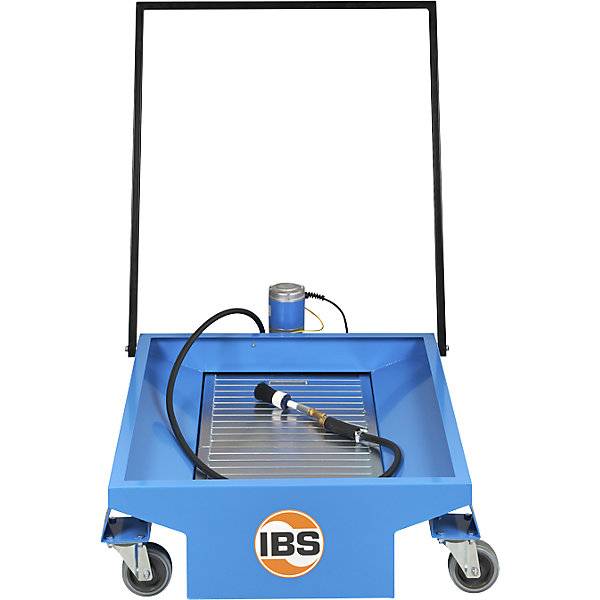 Teilereinigungsgerät flach und mobil Tragfähigkeit 100 kg HxBxT 356 x 850 x 390 mm. 86424949 864249 49