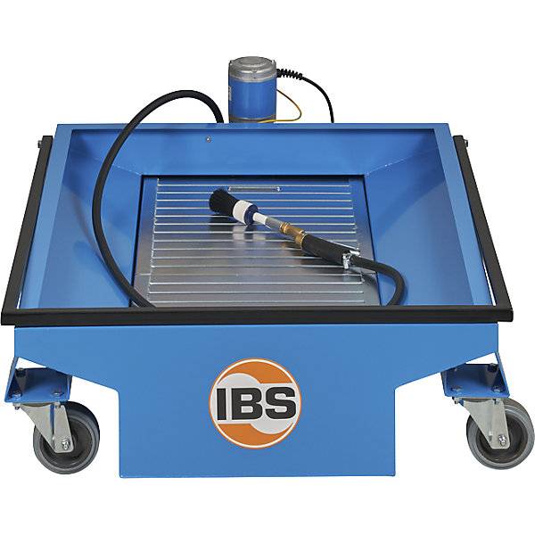 Teilereinigungsgerät flach und mobil Tragfähigkeit 100 kg HxBxT 356 x 850 x 390 mm. 86424949 864249 49-1