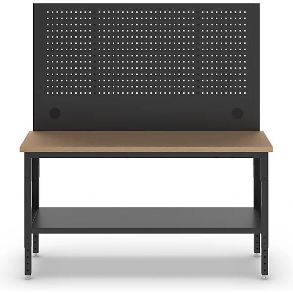 Werkbank BLACKLINE ohne Unterbauschrank mit Lochwand Plattenbreite 1829 mm. Simon Evers & CO. GmbH 84577349-3