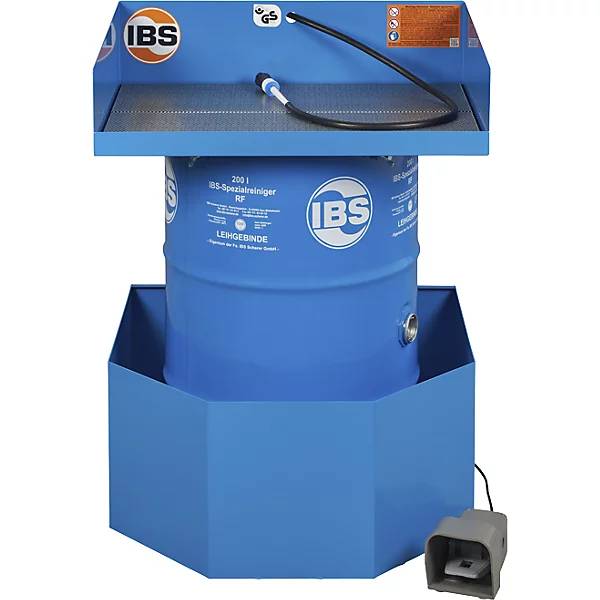 Teilereinigungsgerät platzsparend Tragfähigkeit 80 kg HxBxT 920 x 790 x 540 mm. 86424049 864240 49-0