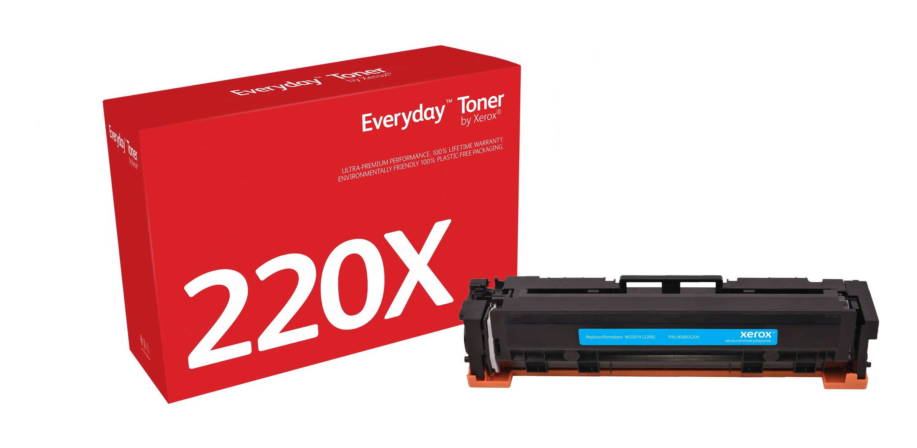 Xerox Everyday - Mit hoher Kapazität - Cyan - kompatibel - Box - Tonerpatrone (Alternative zu: HP 220X, HP W2201X)-0
