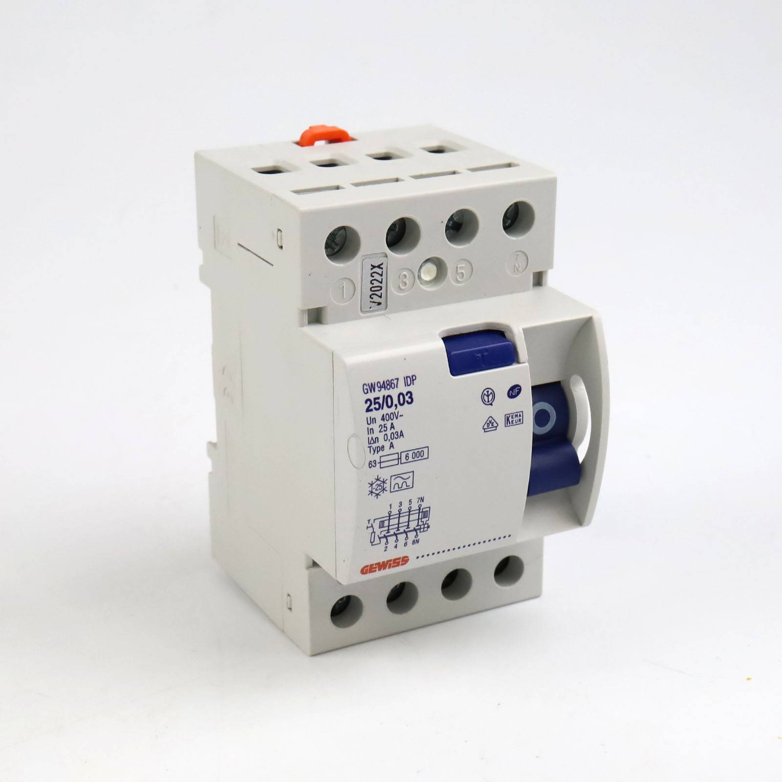 GEWISS Fehlerstromschutzschalter GW94867 OVP-2