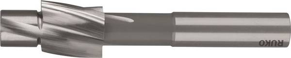 RUKO Flachsenker DIN 373 HSS Zylinderschaft Gütegrad mittel für Durchgangsloch M 12 - 102414