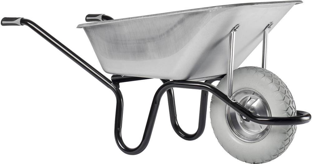 HAEMMERLIN Schubkarre Aktiv Excellium 120l verzinkt PU-Rad-0