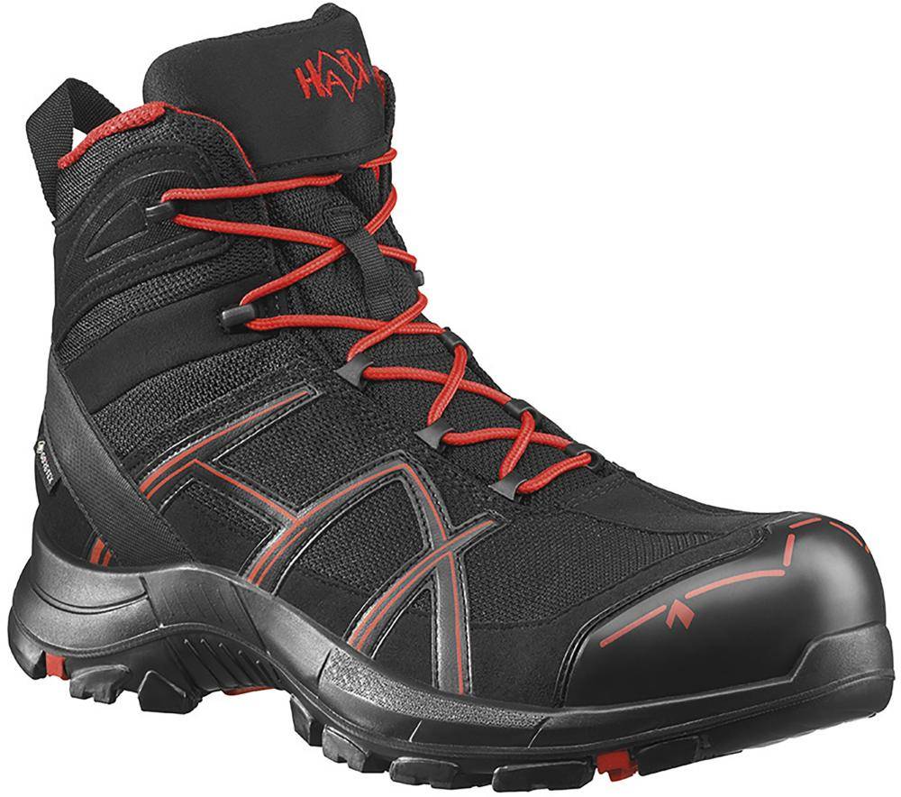 HAIX Sicherheitsstiefel Black Eagle Safety 40.1 mid 610018 schwarz/rot Gr. 36-0