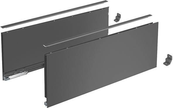 HETTICH Schubkastenzarge AvanTech YOU Set 650mm H187mm links und rechts anthrazit-0