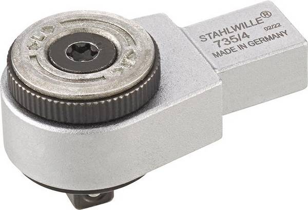 Einsteck-Umschaltknarre 1/4" 9x12mm 60 Zähne Stahlwille
